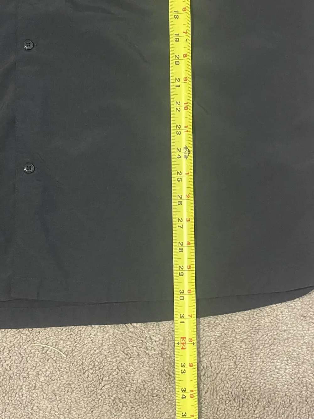 The North Face Shirt Mens 2XL Black Short Sleeve Button Front Outdoor Hiking